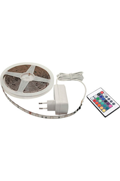 OEM Bandă LED RGB 5m 22W, incl. telecomandă & alimentator