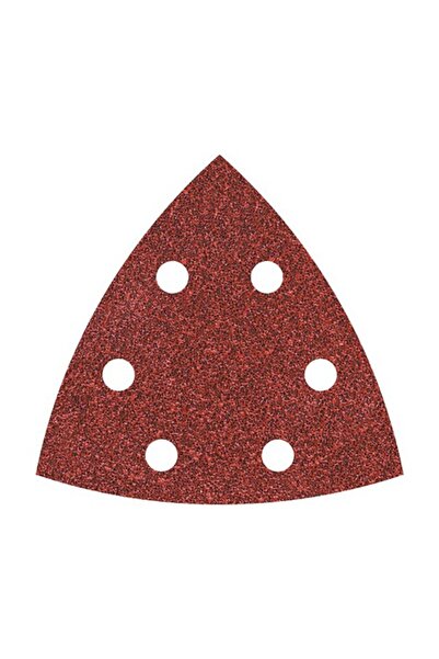 OEM Set foi abrazive triunghi Wolfcraft 95mm, granulații 60, 80 și 120, 25 bu...