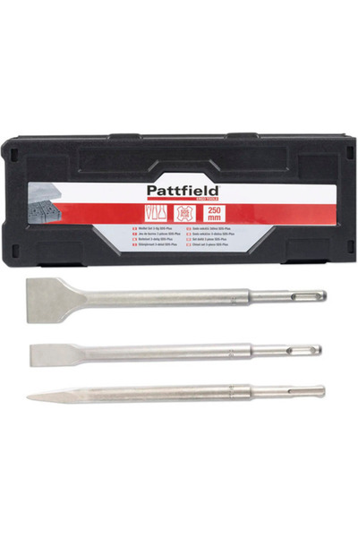 OEM Set de burghie Pattfield SDS-Plus, 3 bucăți.
