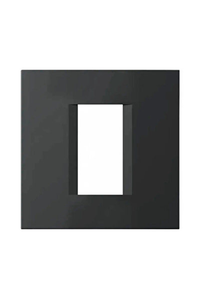 OEM TEM Line 1/2 module device frame, matt black