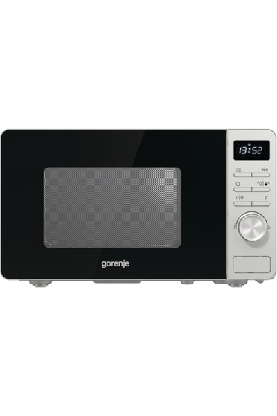 Gorenje Cuptor cu microunde 20L, 5 nivele, Digital, 800W, display LED, Argintiu