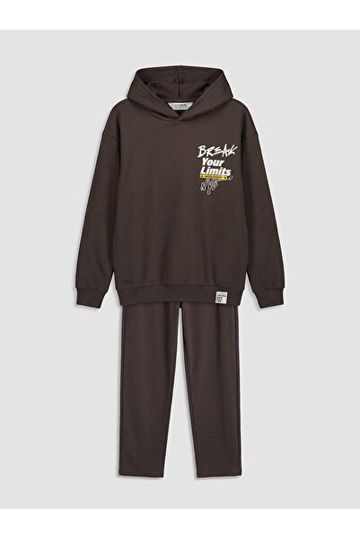 LC Waikiki Peak New Season Printed Boys' Tracksuit Set