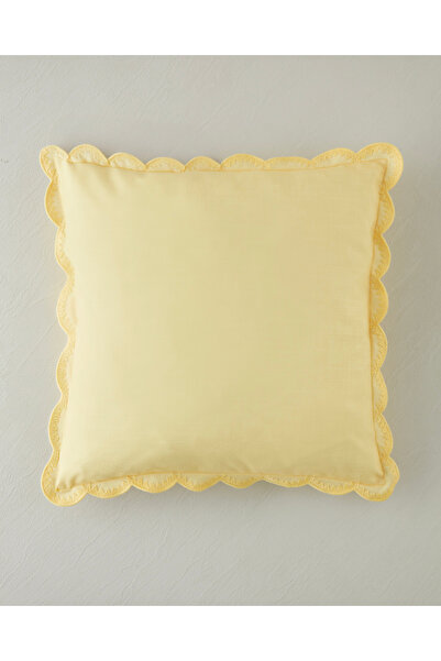 English Home Brisa Throw Pillow Cover 45X45 cm Yellow