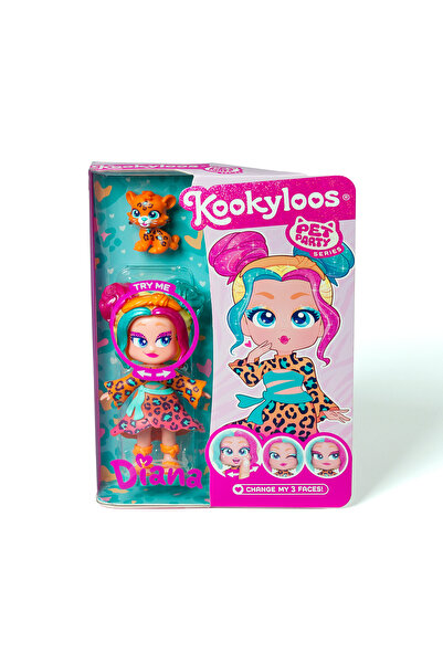 kookyloos 1 model, papusa, Pets Party, Diana