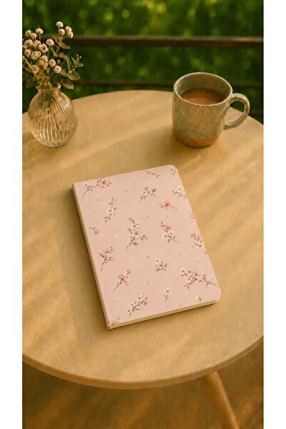 Sakin Sayfa Kiraz Çiçeği Defter