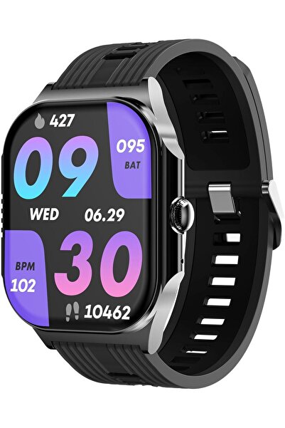 Pebble Alive 1.99" Amoled Display Smart Watch with BT Calling, Health Suite, ...