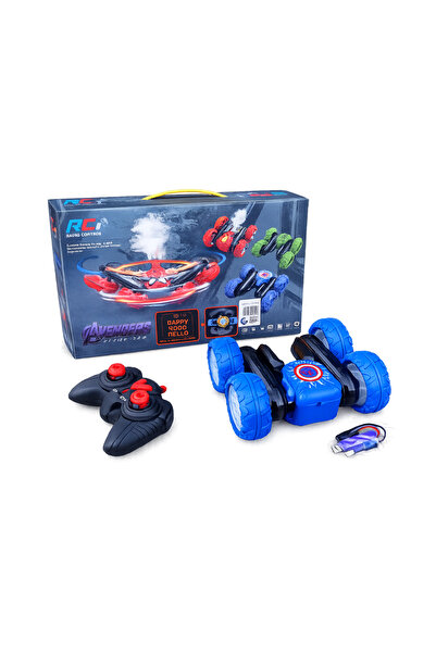 Baby Planet Avengers Max Rc Stunt Car 360 Degree Wireless Remote Control Raci...