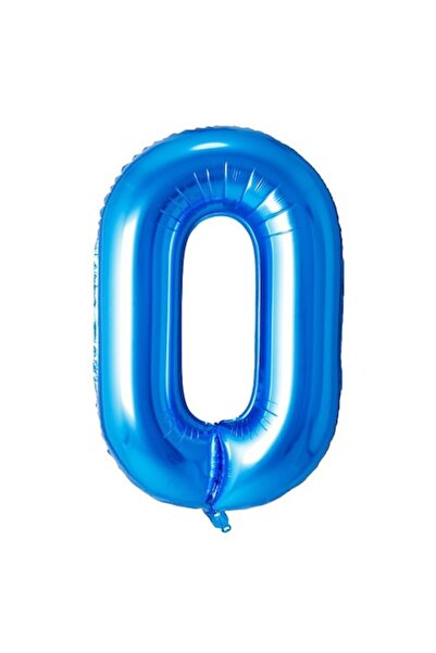 OEM Balon din folie cu număr, 102cm, Albastru