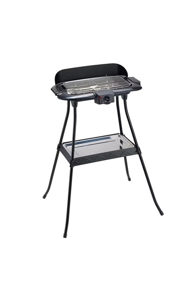Primo Plus DX3438 Electric BBQ Grill with Stand – 2000W Smoke-Free Barbecue G...