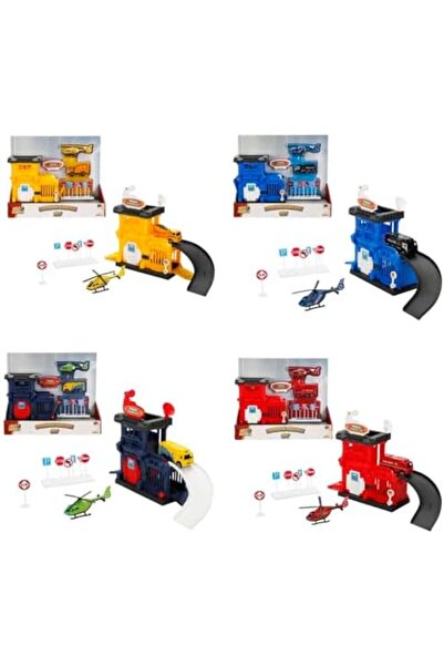 Yıldızan Edl Shop Garage Set City Vehicles Small4 Pieces Edl Shop 1290799