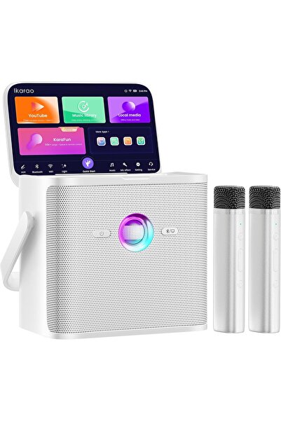 Ikarao Karaoke Machine for Adults and Children, with Lyrics Display, WiFi, Yo...