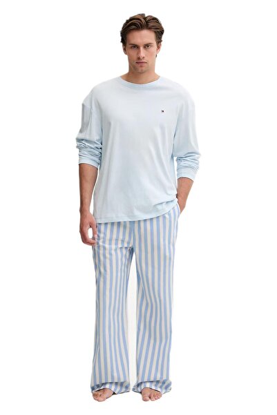 Tommy Hilfiger Erkek Mavi Pijama Takımı UM0UM03663