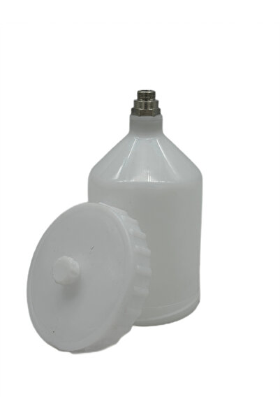BH Boya Tabancası Üsten Depo Haznesi Plastik 200ml - M14X1