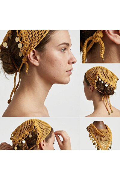 Lady Fify Dark Blonde Bohemian Hair Accessory for Women