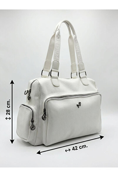 Miami Polo Club Large Leather-Look Shoulder Bag Suitable for Sports, Travel, ...