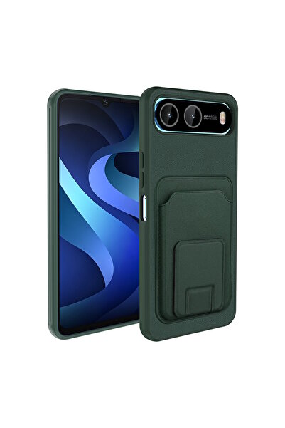 m.tk moveteck İnfinix Hot 60i 5G Kılıf Kamera Çıkıntılı Extra Standlı Kartlık...