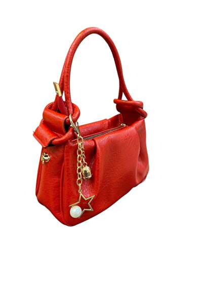 Senna Collection Amazing Stylish Bag with Charming Details Red