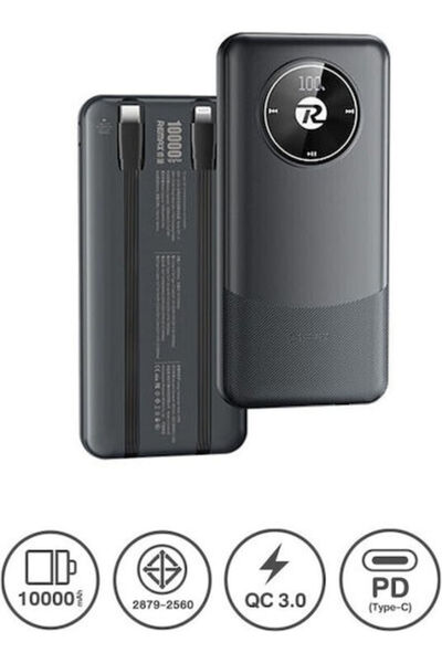 Remax RPP-38 Power Bank 20000mAh 22.5W Μαύρο