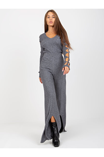 Factory Price Pantaloni Dama Gri