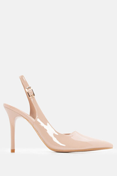 Luigi Μυτερές Γόβες Slingback - Μπεζ - 40