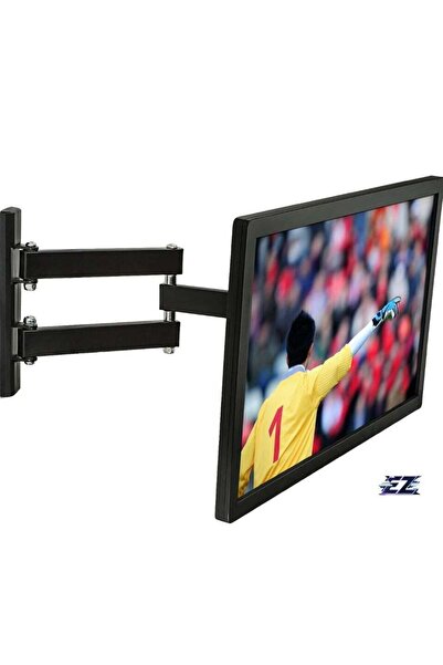 ELTRAZONE حامل تلفزيون LCD مثبت على الحائط مع ذراع متحرك بالكامل قابل للإمالة...