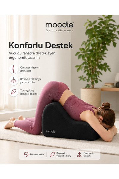 moodie Çiiftler İçin Yakınlık Yastığı Ergonomik Tasarım Kalça, Bel, Boyun ve ...