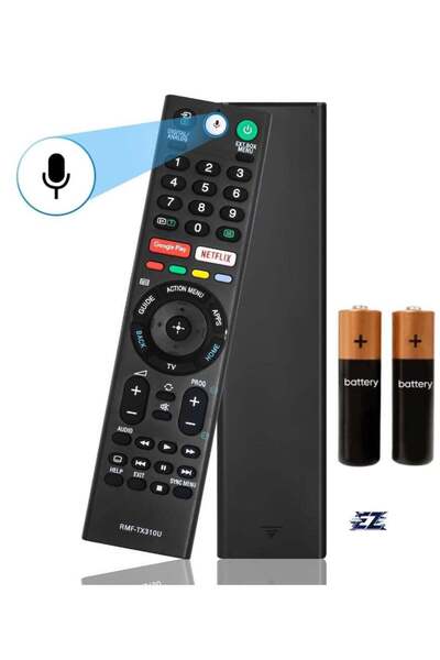 ELTRAZONE RMF-TX310U Voice Remote Control for Sony Smart TV – Includes Battery