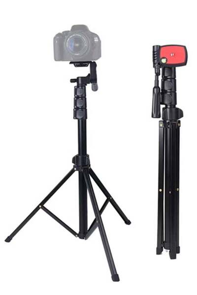 Jmary KP-2206 Multi-functional Adjustable Portable Camera Tripod, Black