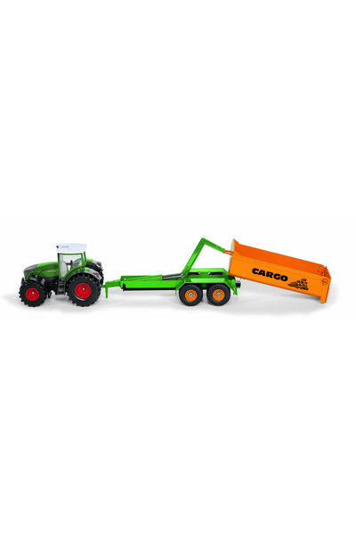 Siku Tractor Fendt cu remorca Scara 1:50