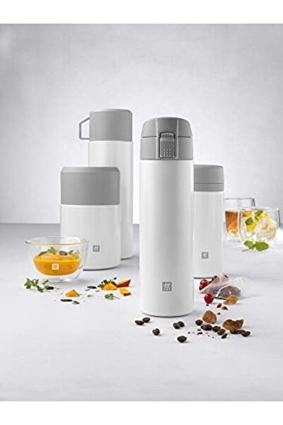 Yıldızan Edl Shop 7 Hours 12 Hours Keeps Cold, Stainless Steel, White-Grey, 4...