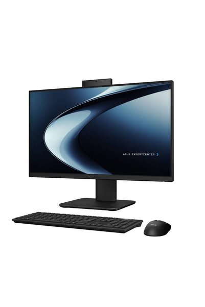 ASUS ExpertCenter P600 Ryzen AI 7-350 32GB 512GB 23.8 FreeDos Siyah AI-Powered AIO Bilgisayar PM640KA