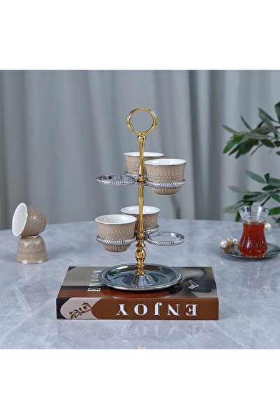 Al Hadaya Mall Stylish Design Stainless Steel Coffee Drip Pots - Silver & Gol...