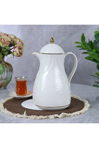 Al Hadaya Mall Premium Design Tea Thermos - Gray - 1.3 Liter