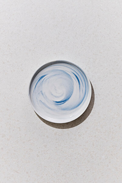 Paşabahçe Marble Porcelain Mini Serving Plate 13 Cm, Stylish Serving Tray