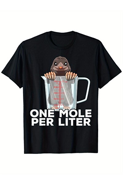 NOURAM Pun Science Teachers One Mole Per Liter Chemistry T-Shirt, Comfortable...