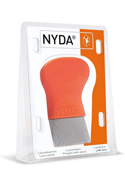 Nyda مشط معدني