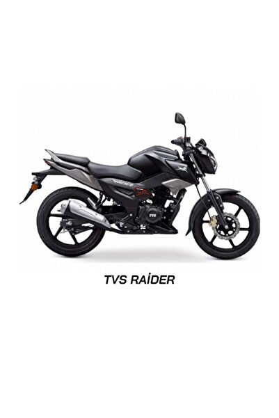 Redline Grafik TVS Raider Uyumlu Tank Pad Seti Kırmızı Siyah Redlinegrafik
