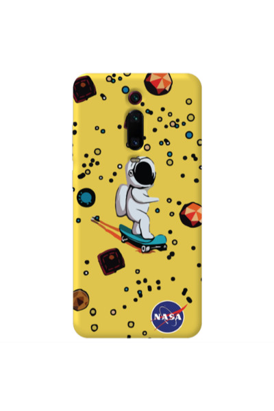 Other Xiaomi Mi 9T Pro Astronaut with skateboard Yellow Colored Silicone TPU ...