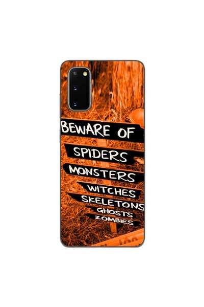 OEM Husa compatibila cu Samsung Galaxy S20 Silicon Gel Tpu Model Halloween Be...