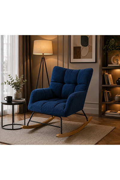 N.zone Luxury Rocking Chair with Comfortable Padding for Relaxing and Reading...