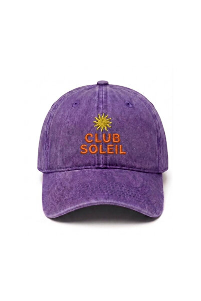 Tresore ''Club Soleil'' Embroidered Washed Hat /''Sun Club'' Embroidered Wash...