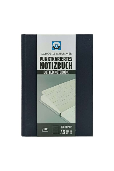 Art & Art Schoellershammer Dotted Notebook 120 Gr A5 104 Yp