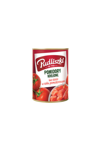 OEM Conserva de rosii taiate in suc de rosii, 400g, Pudliszki