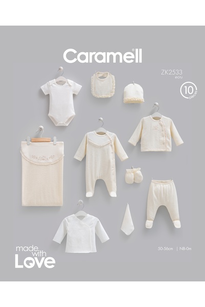 Caramell Fashion Girl 10-Piece Hospital Discharge Set Zk2533
