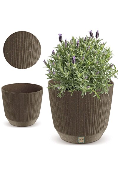 EDANTI Ghiveci pentru plante de interior 16.8 cm Ryfo Culoare Cafea Pentru ma...