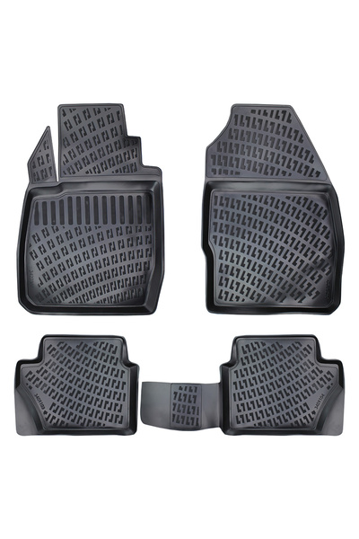 Umbrella Set de covorașe auto din cauciuc tip tavă pentru Ford Fiesta V 2002-...
