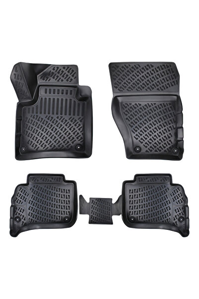 Umbrella Set de covorașe auto din cauciuc tip tavă pentru VW Touareg III (CR)...