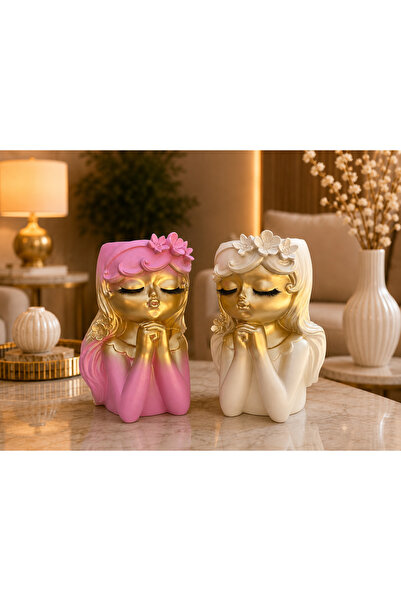 NO BRAND Set 2 vaze decorative- ARIEL