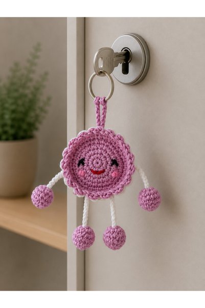 FLY LIFE Hand-Knitted Amigurumi Keychain / Bag Charm