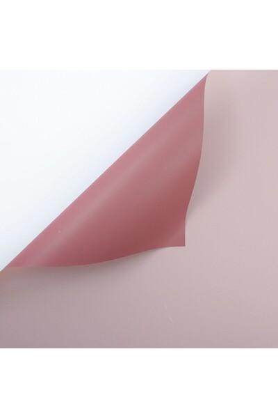 OEM Celofan Bicolor Plastic Roz 58x58 cm